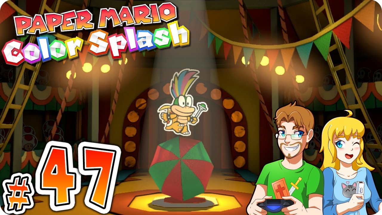 Paper Mario Color Splash Part 47 Emerald Circus
