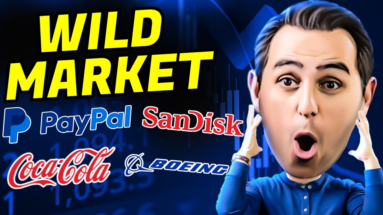 The Market went INSANE Today after Major Earnings Began | $PYPL $KO $SHW $BA