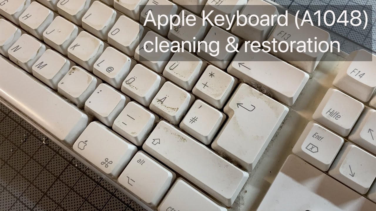 Apple Keyboard (A1048) - Restoration