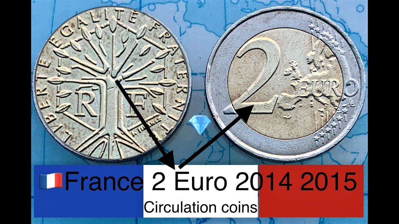 🇫🇷France 2 Euro 2014 2015 {RF} - Rare euro coins - Circulation coins
