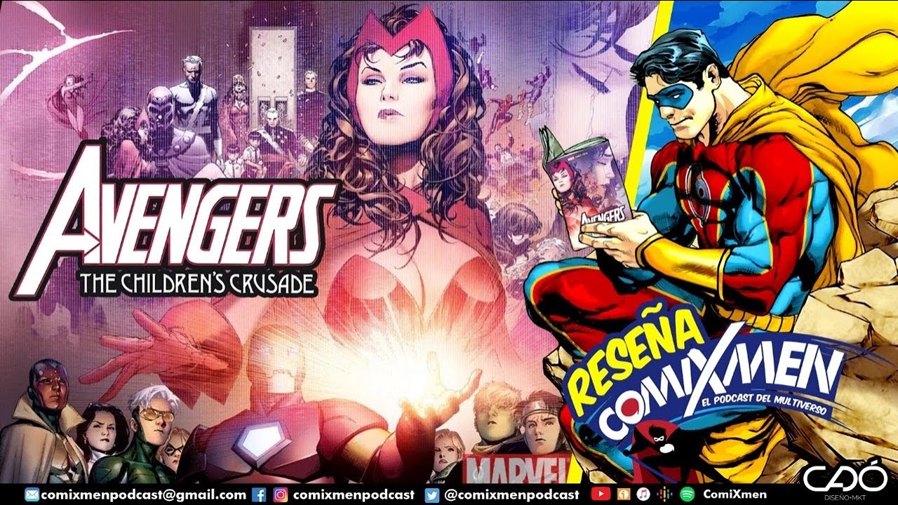 Avengers La Cruzada de los Ni&ntilde;os Marvel Grandes Eventos SMASH Rese&ntilde;a Review ComiXmen
