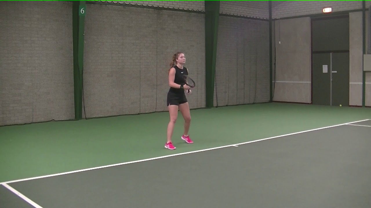Noesjka Brink - College Tennis Recruiting Video - Slamstox