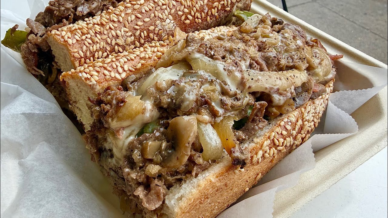 The REAL Boston Steak and Cheese! Square Deli Cheesesteak Review!!