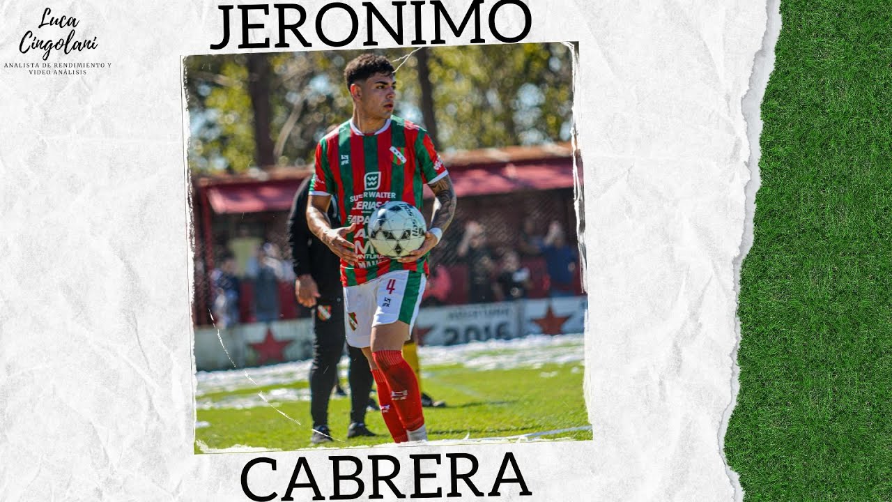 Jeronimo Cabrera // Lateral - Volante Derecho // Temporada 2025