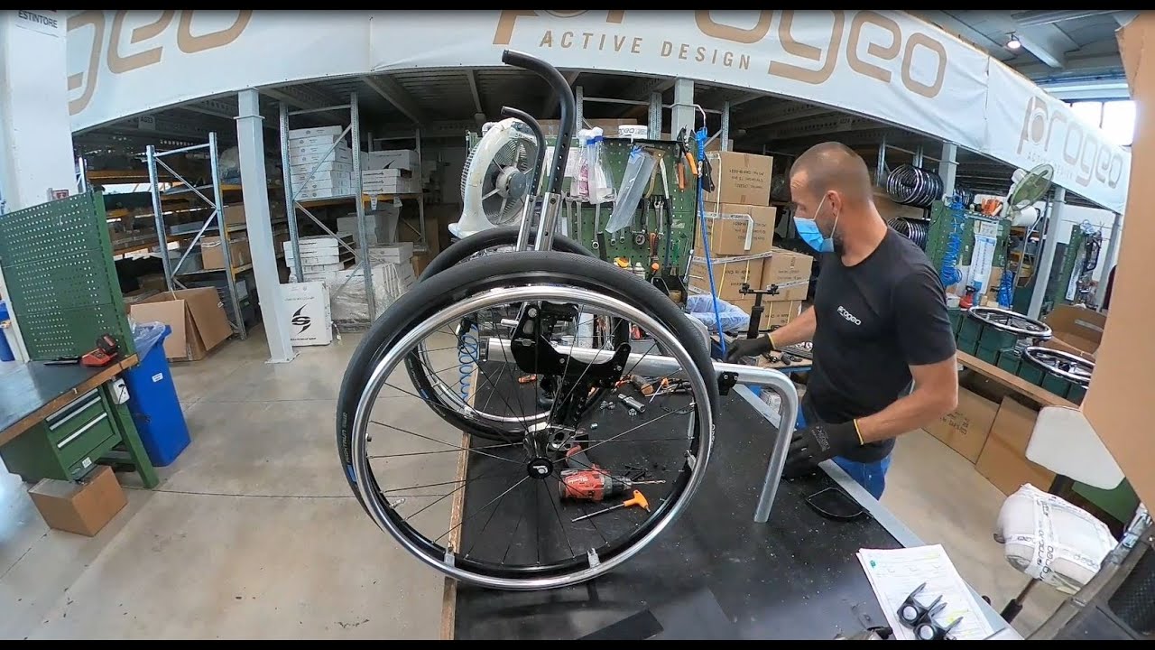 Progeo EGO wheelchair building process