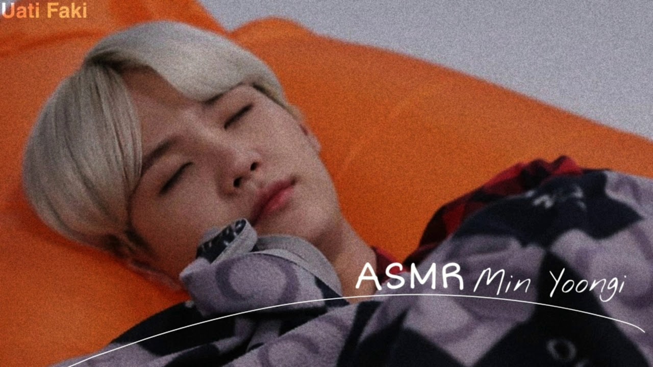 {ASMR Yoongi} -Posso dormir com você?