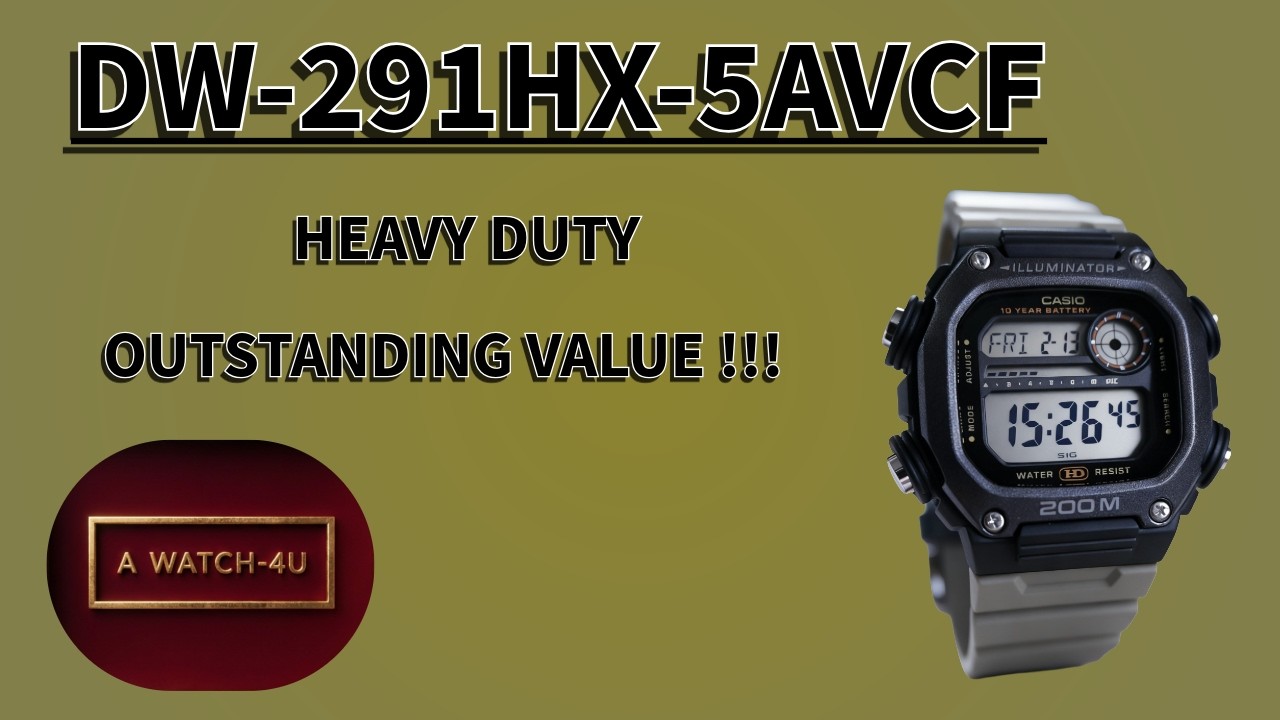 Casio DW-291HX-5AVCF