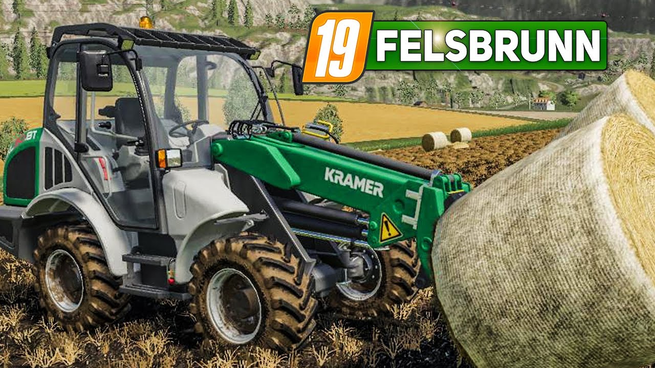 LS19 Felsbrunn #3: Die Strohballen müssen runter vom Feld! | LANDWIRTSCHAFTS SIMULATOR 2019