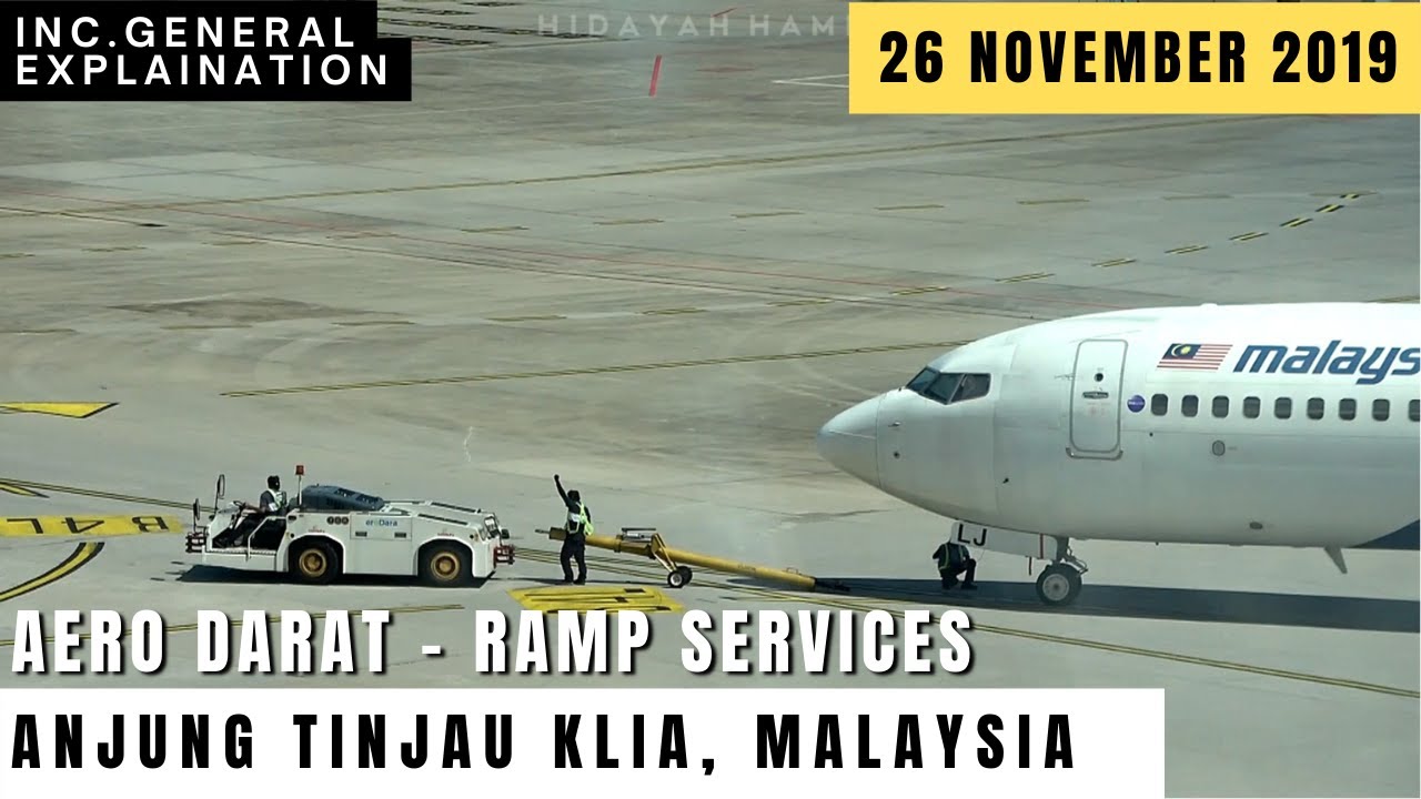 Aero Darat Ramp Services at KLIA, Malaysia - 26 November 2019