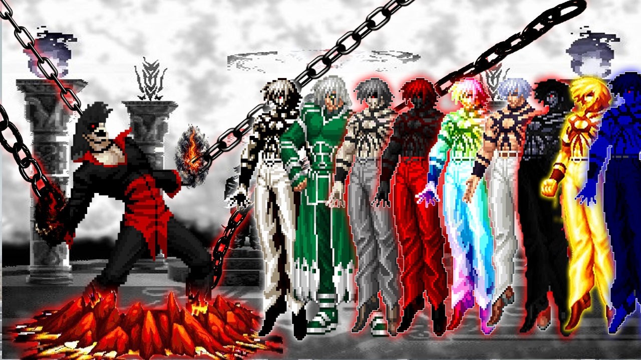 [Mugen KOF] Code C YagEvil Vs Multi Power Orochi TEam