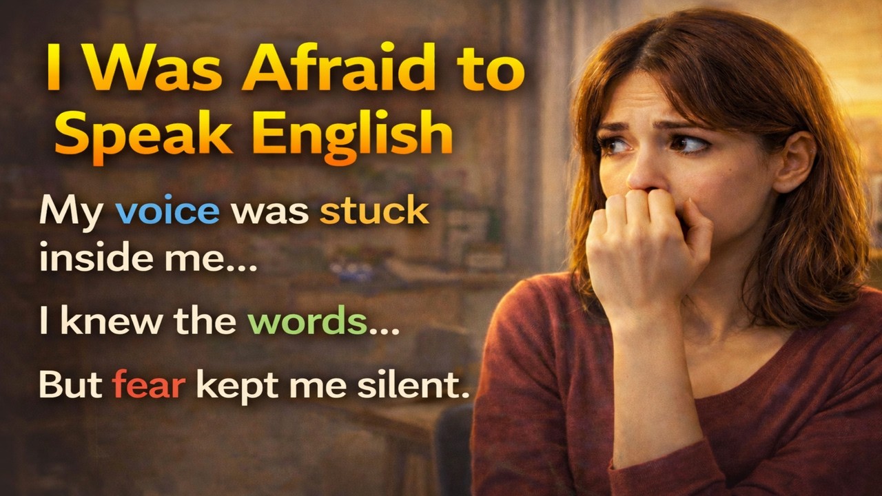I Was Afraid to Speak English… Until a Stranger Said This.