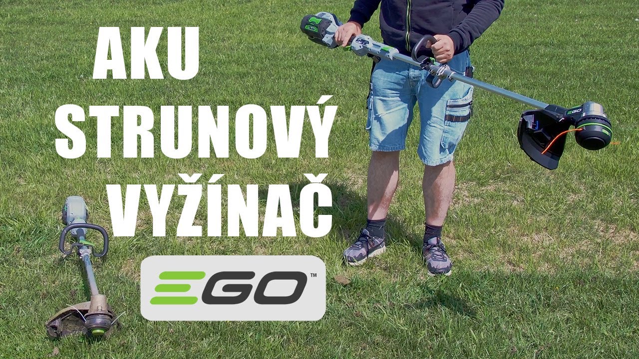 Akumulátorový strunový vyžínač EGO