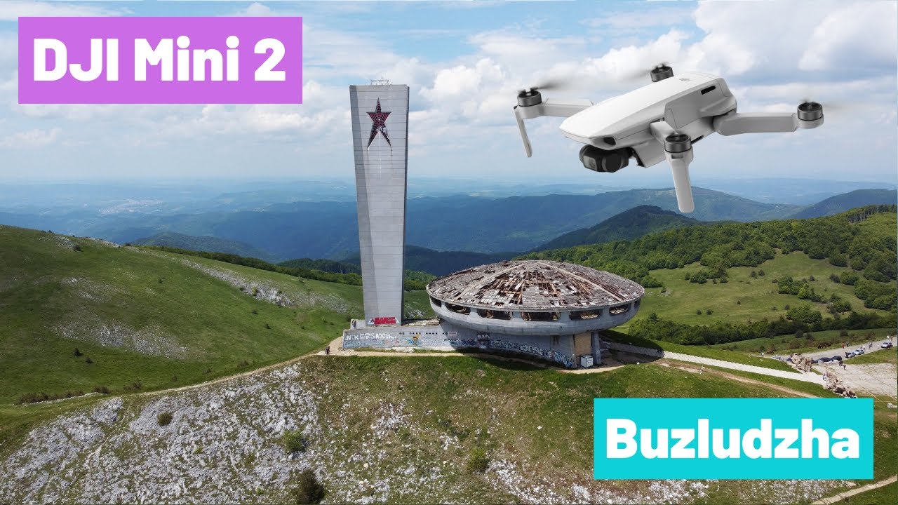 Can the DJI Mini 2 orbit Buzludzha despite the wind? We find out. Best beginner drones 2021
