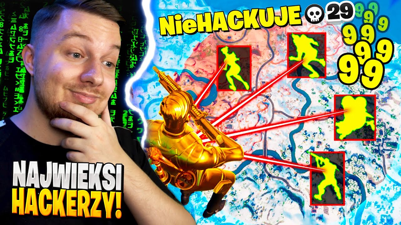 NAJWIĘKSI HACKERZY w Fortnite! 🚫 (BAN!)