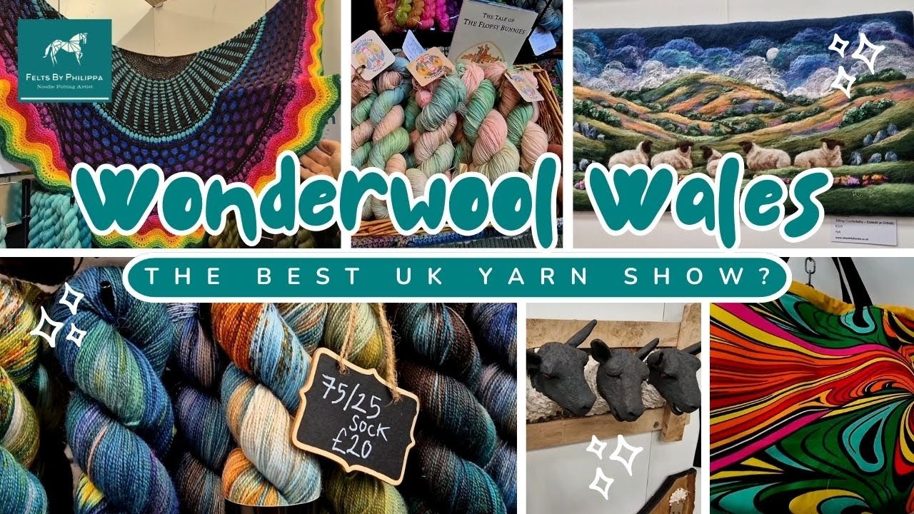 🐏🧶 WONDERWOOL WALES 2025 // A weekend retreat in the Brecon Beacons 🐉