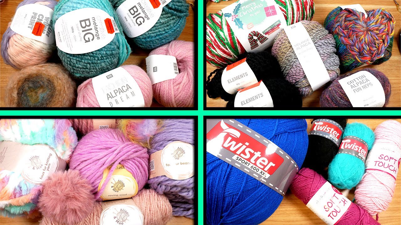 Hauls | Winter Wolle Shopping 2025 | Neues Wolle & Lieblings Garn für Herbst & Winter