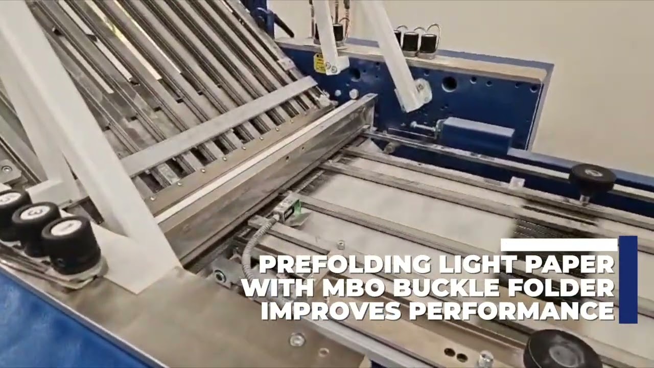MBO/Hohner Rollfed Stitched Book Line using 27# stock
