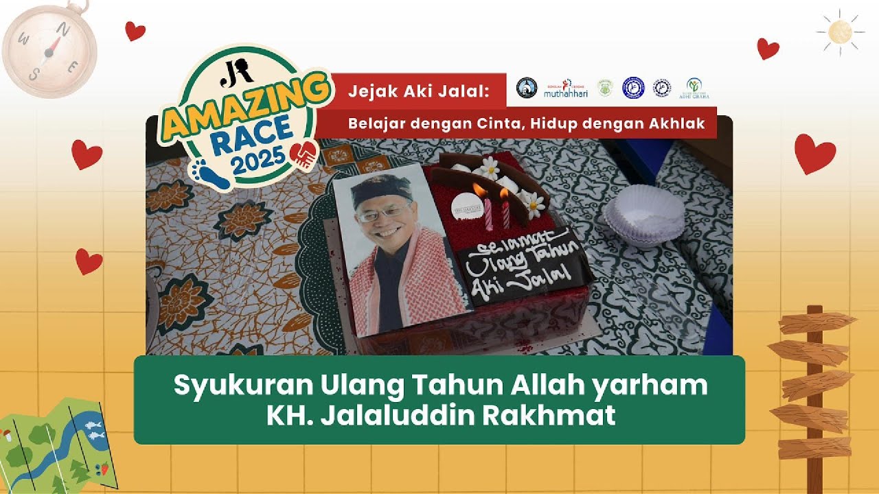 Syukuran Ulang Tahun Aki Jalal (JR AMAZING RACE: Part 11)