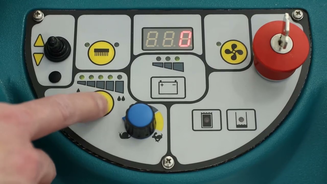 T290 Walk-Behind Scrubber: How to Operate