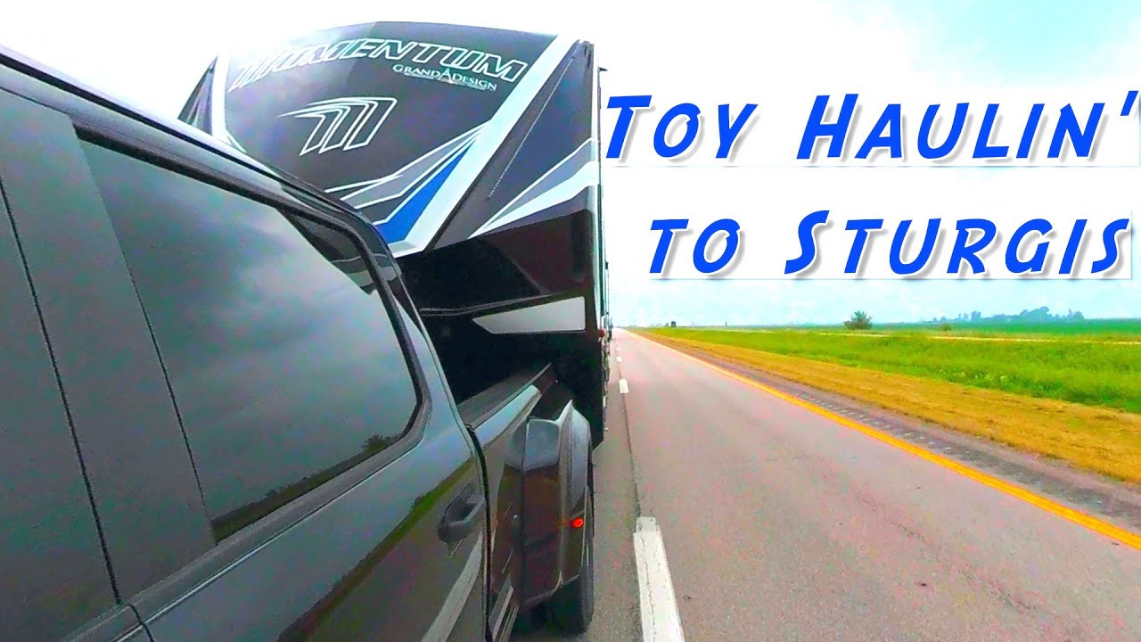 Traveling to the Sturgis Rally 'Toy Haulin'