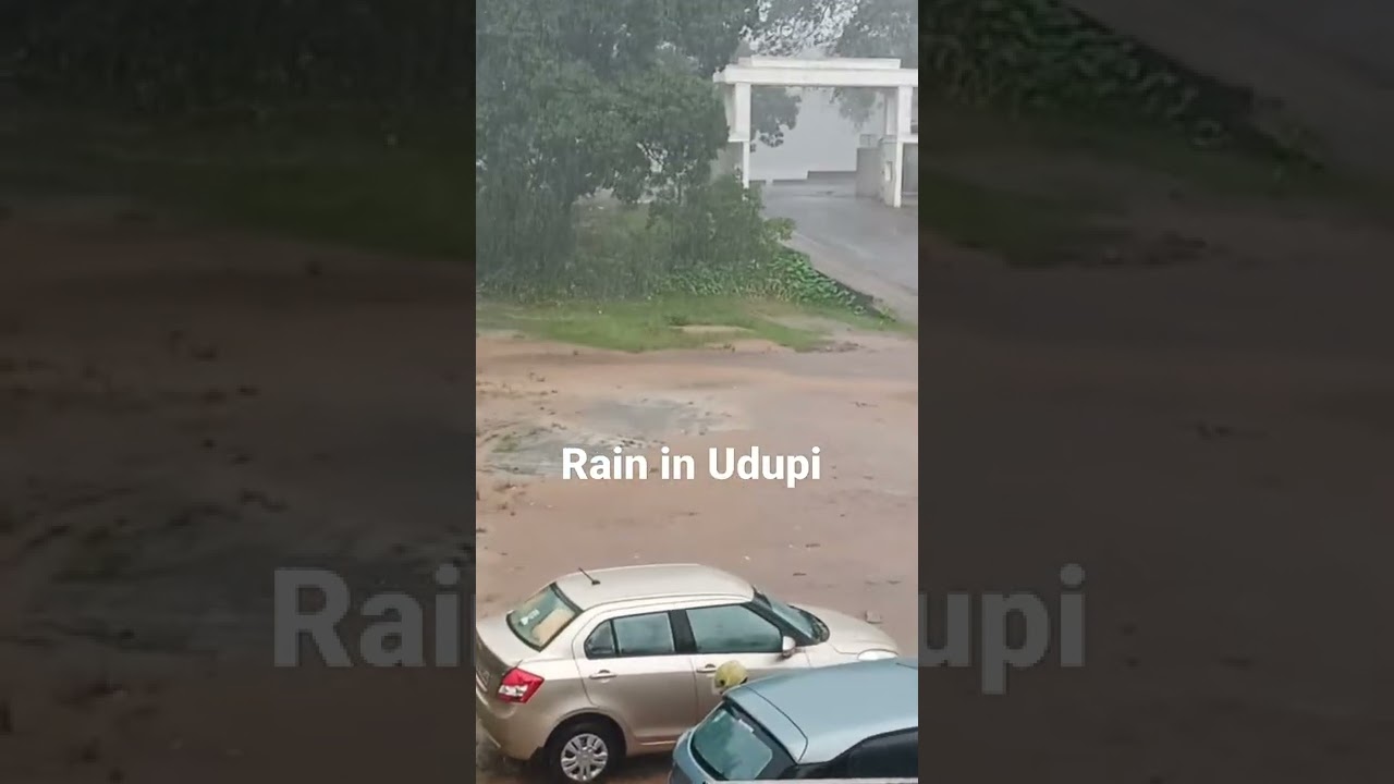 Udupi heavy Rain today #udupi #short #shortsvideo #trendingnews #swayamtimes #udupi