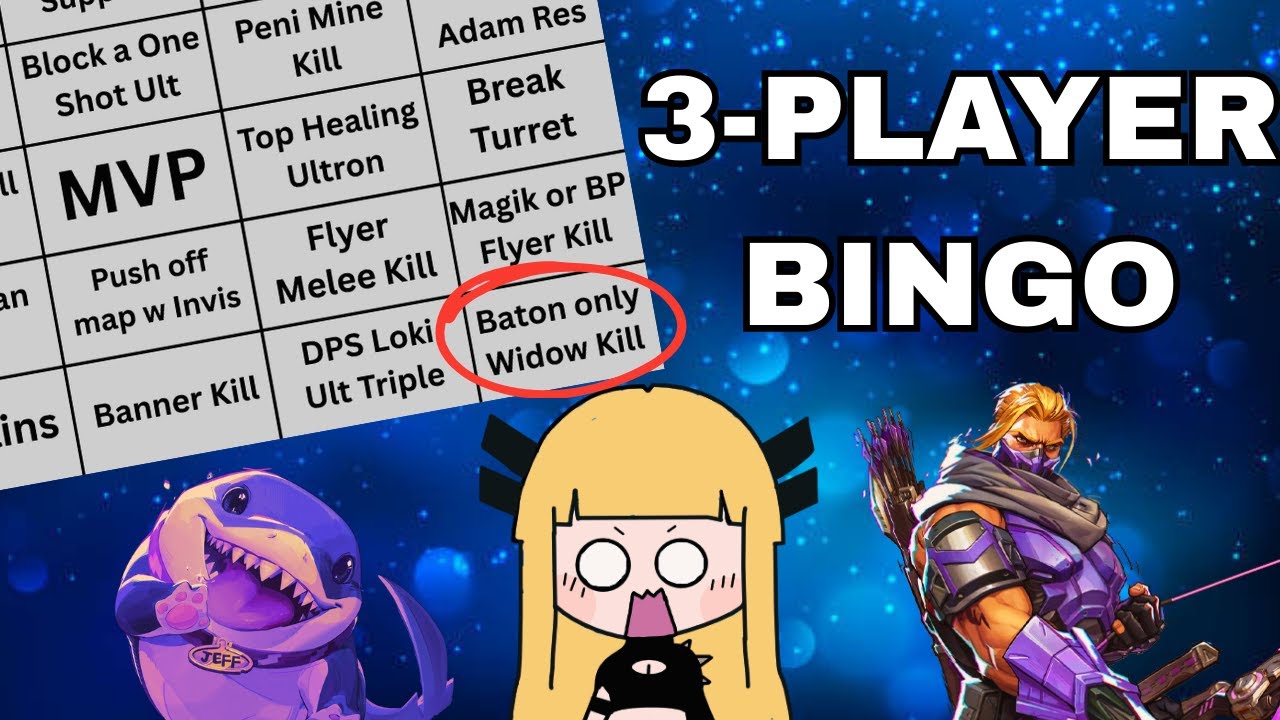 Marvel Rivals Bingo but we're against each other