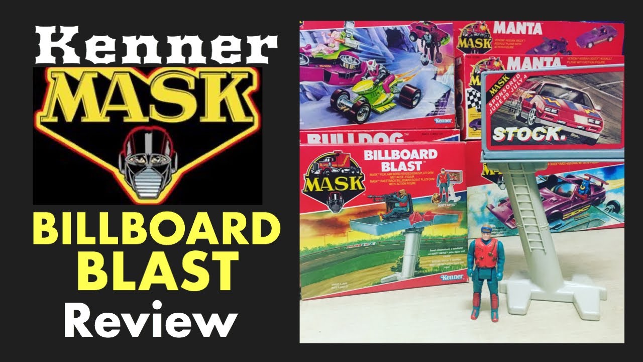 KENNER M.A.S.K. BILLBOARD BLAST REVIEW – When Street Advertising Gets Deadly