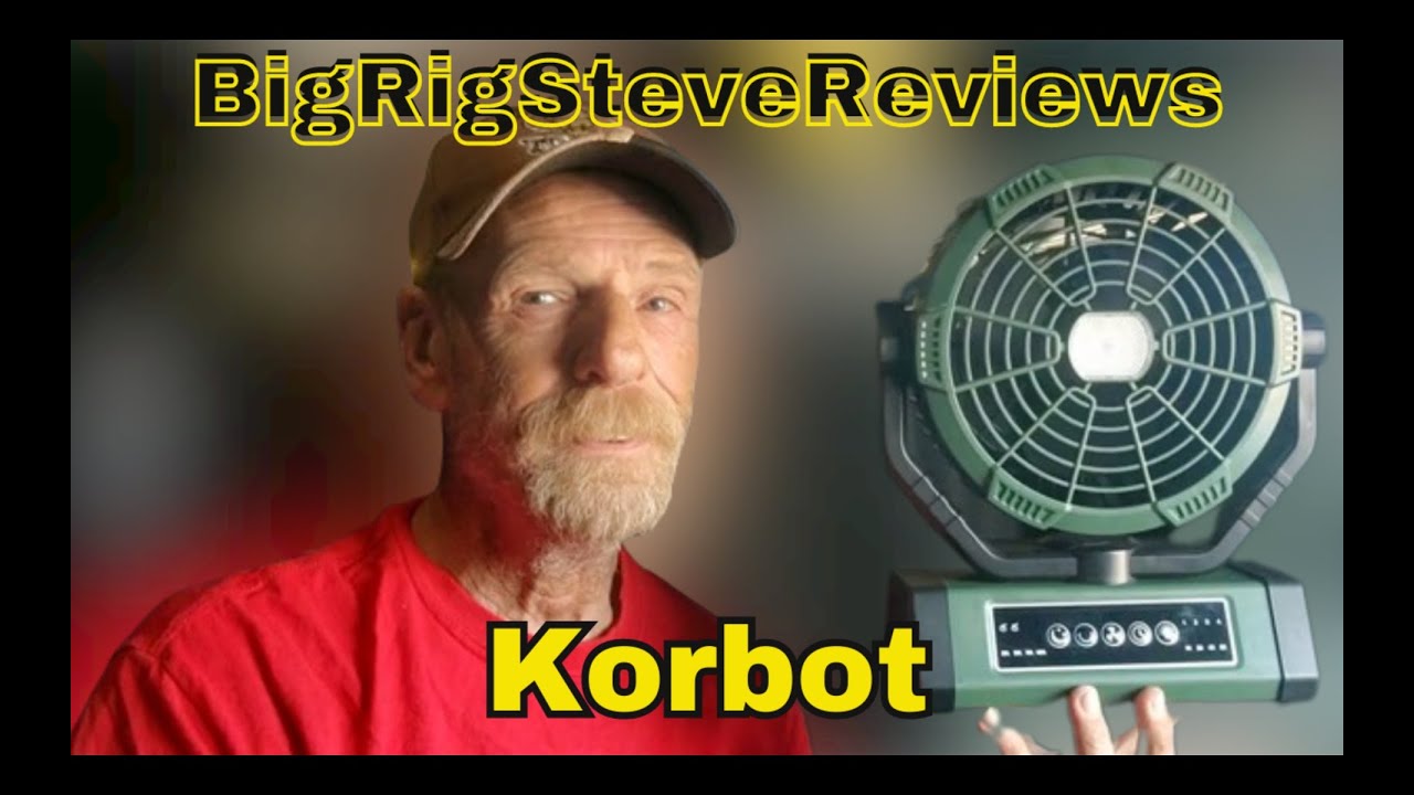 The Frizcol Korbot 9 inch Portable Fan gets a review from BigRigSteve