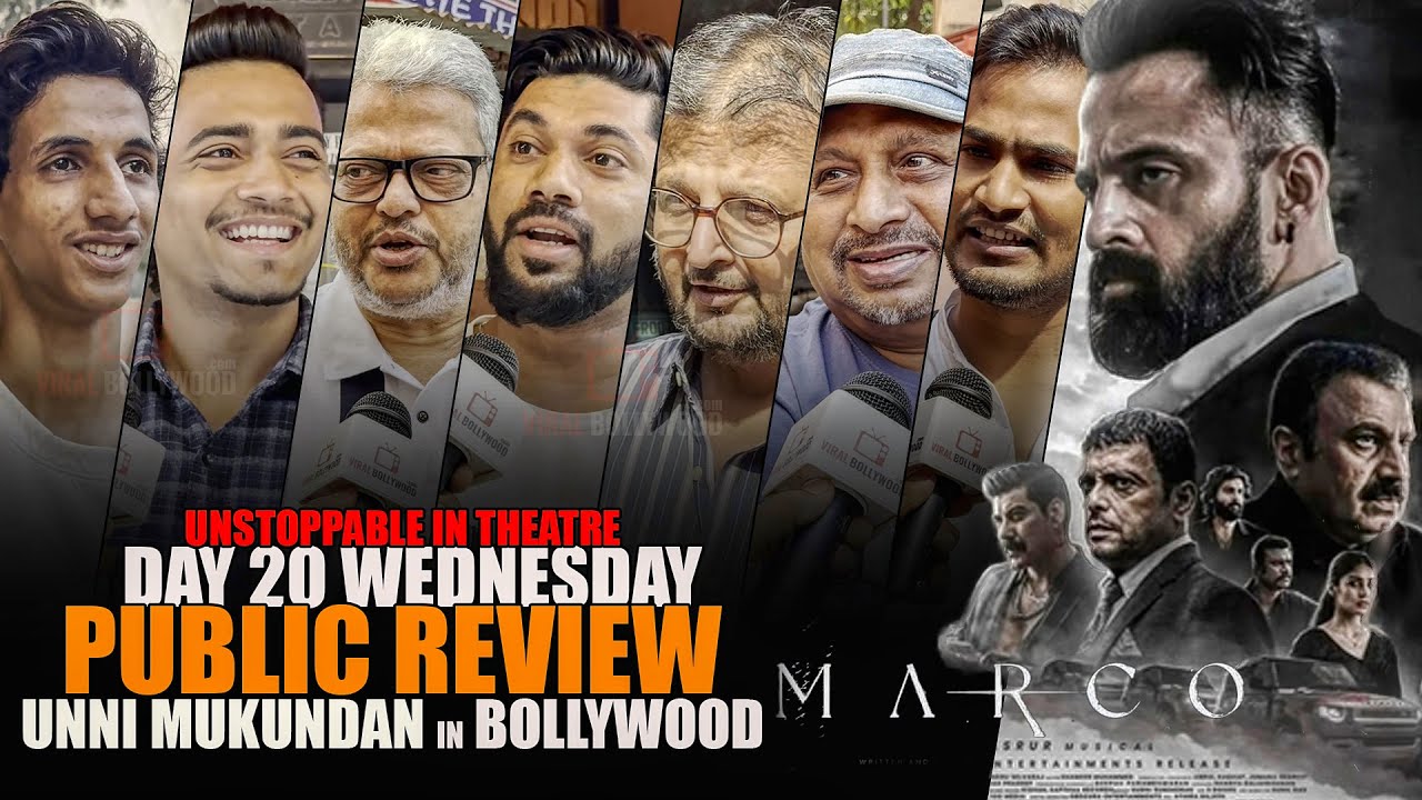 Marco Unstoppable in Theatre | Day 20 Wednesday | Public Review | Unni Mukundan in Bollywood