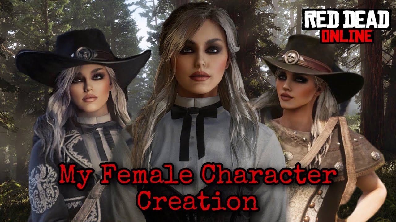My Female Character Creation | RED DEAD ONLINE