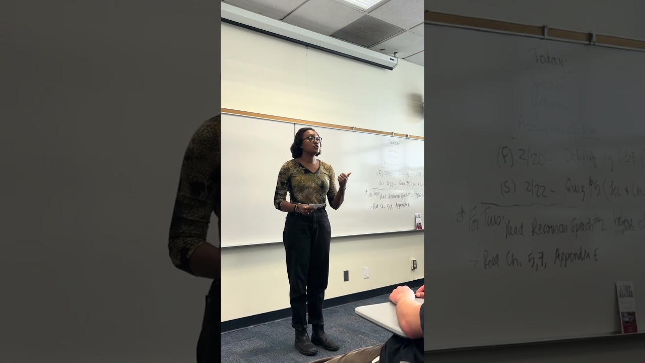 Personal Narrative Speech 