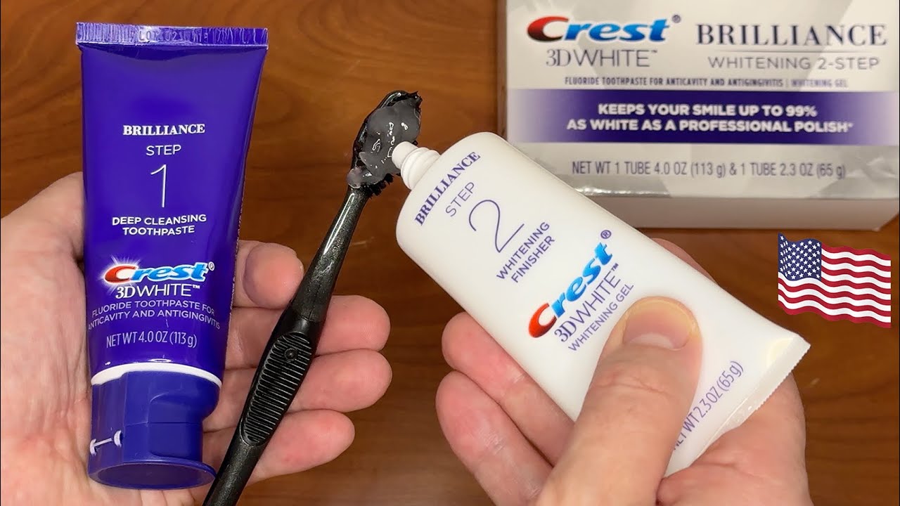 Crest 3D White Brilliance Daily Whitening 2-StepTreatment