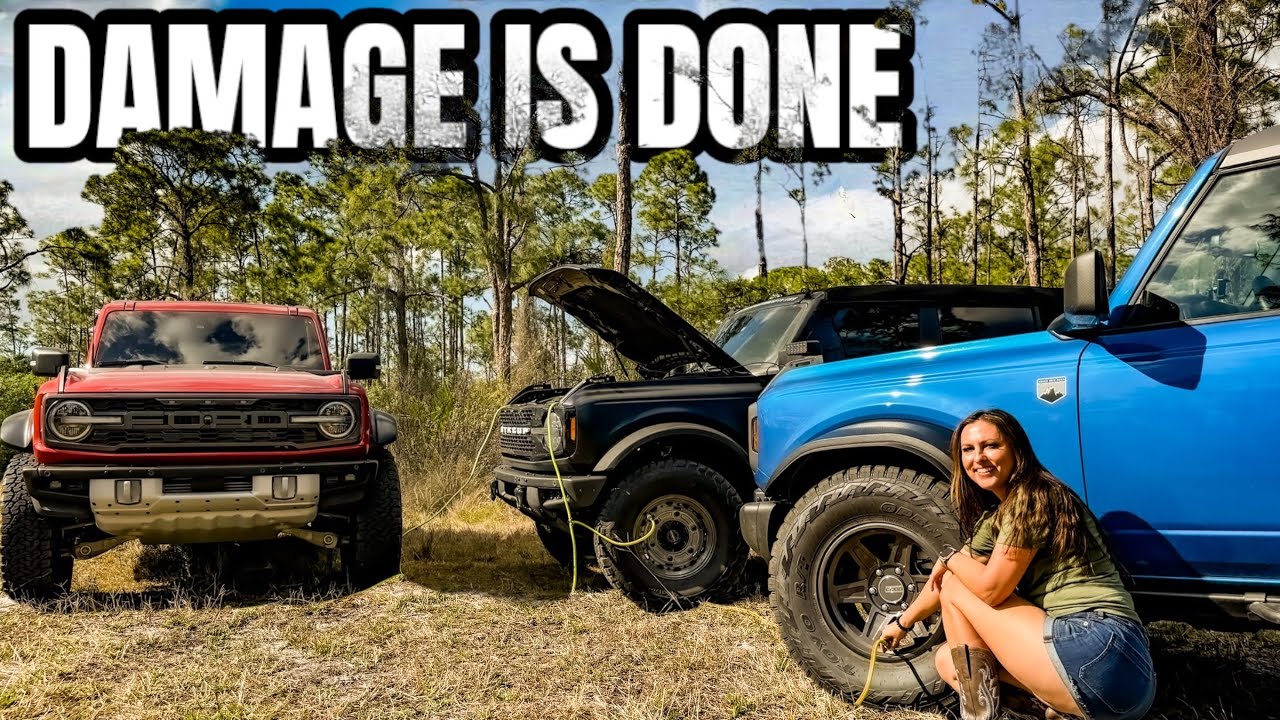 Bronco Mods That Matter! ARB Twin Compressor & Grimm Offroad Mount + Damaging Trail Run