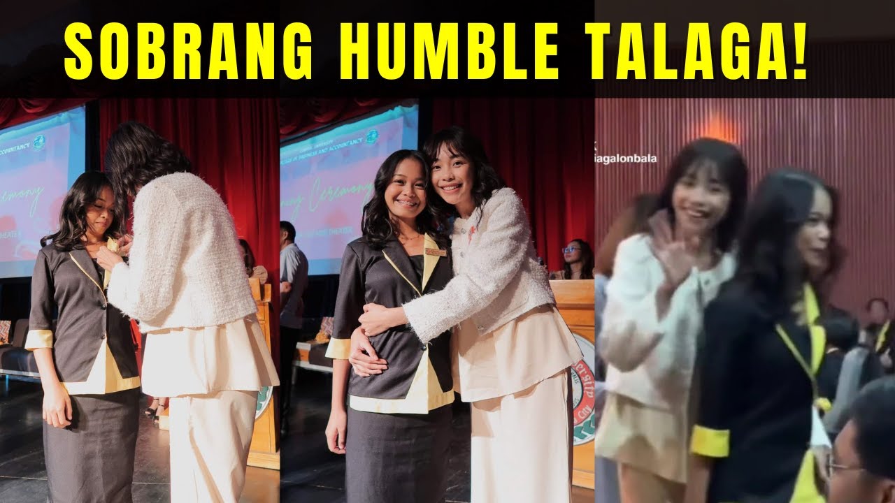 MAYMAY ENTRATA, spotted sa pinning ceremony ng pinsan! ANG DAMING NA-STARSTRUCK!!
