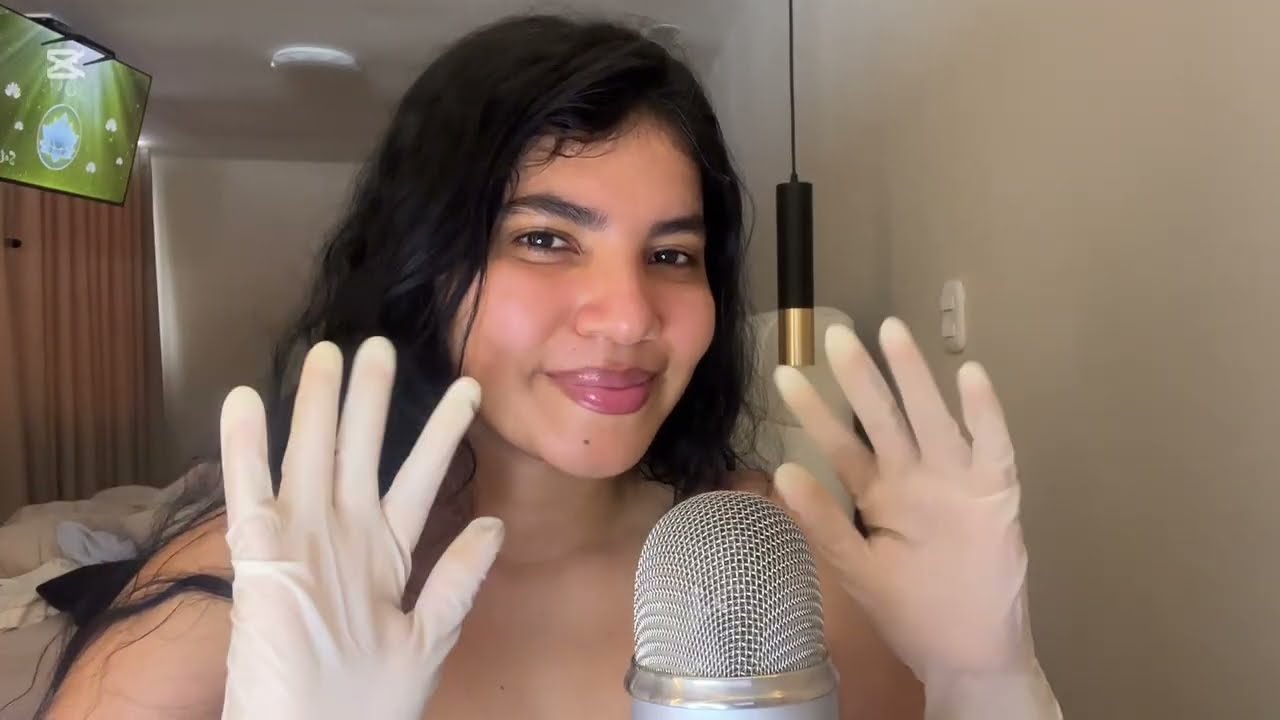 [ASMR] UNA SESIÓN COMPLETA CON GUANTES DE LATEX!! #asmr #asmrsounds  #latexgloves #asmrlatexgloves