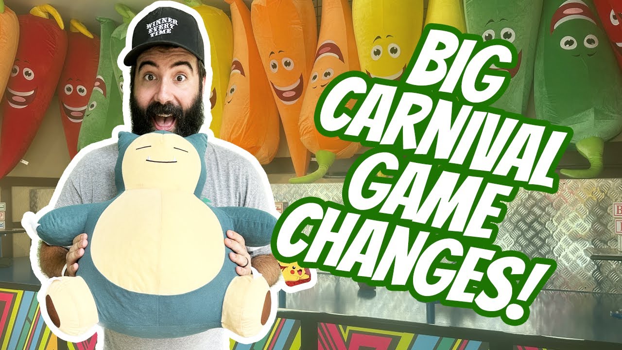 The Carnival Games Were Finally Open at Busch Gardens Williamsburg!