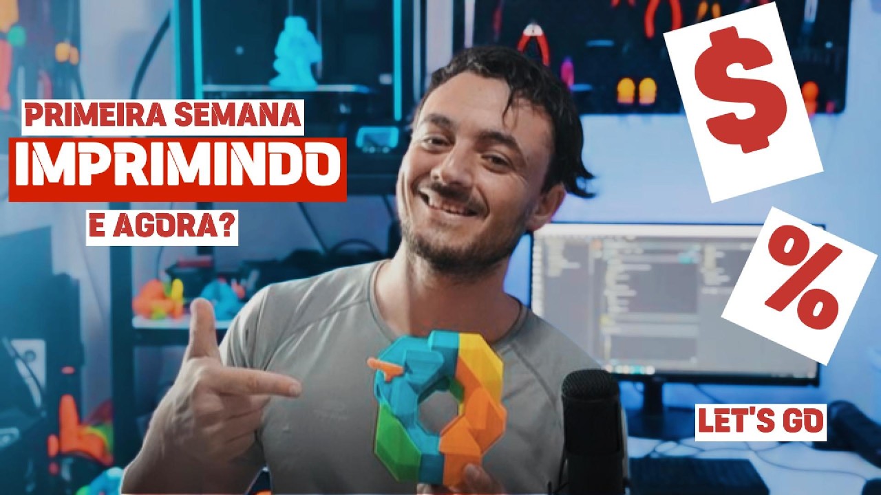 IMPRESSORA 3D Vale a pena cada centavo EM 2026? (Mostrando peças reais) uma semana imprimindo.