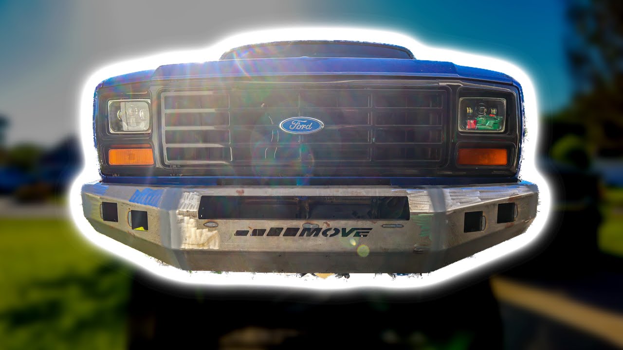 MOVE Front Bumper On My 1985 F150 LOOKS SICK!