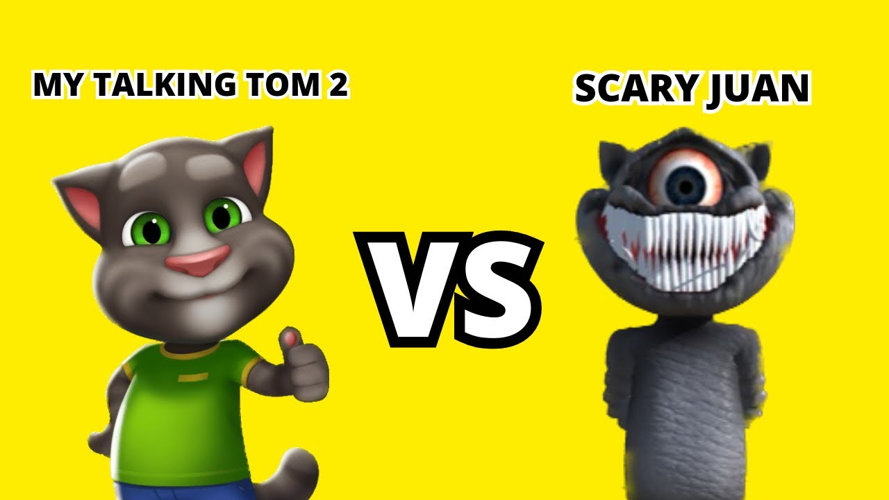 Talking tom 2 vs Scary Juan | Talking Juan Update