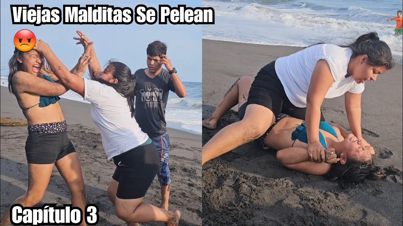 Lo Encuentra Con Su Amante Se Armo Un gran PobIema En La Orilla Del Mar Parte 3