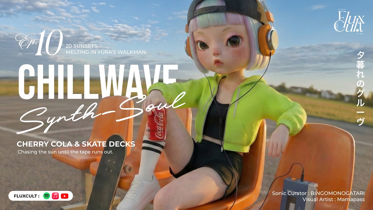 🌅 CHILLWAVE | SYNTH-SOUL | YURA.TAPE_10 | Head-Nodding Sunset Mix 2026 🛹 サンセット・チル