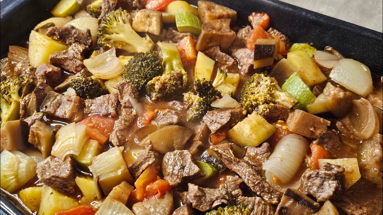 Самый вкусный способ приготовления баранины с овощами, надеюсь, вы попробуете 👌