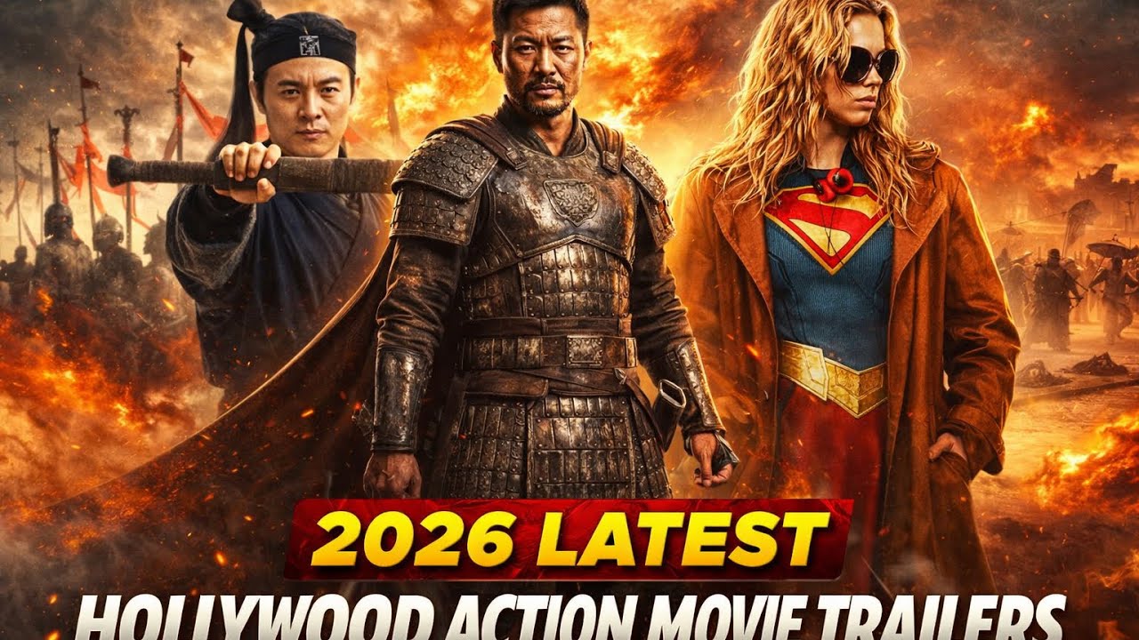 2026 latest Hollywood action movie trailers
