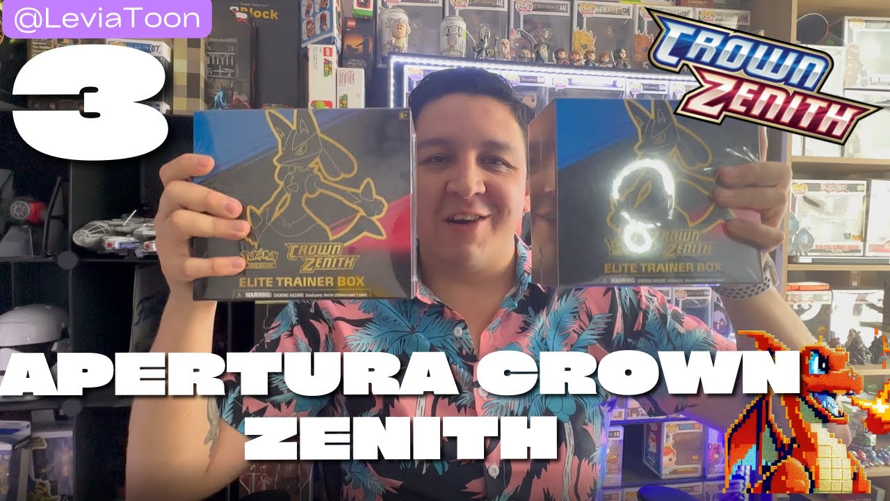 Apertura 2 ETB🔥Crown Zenith🔥 POKEMON TCG ¿Vale la pena? *UNBOXING*