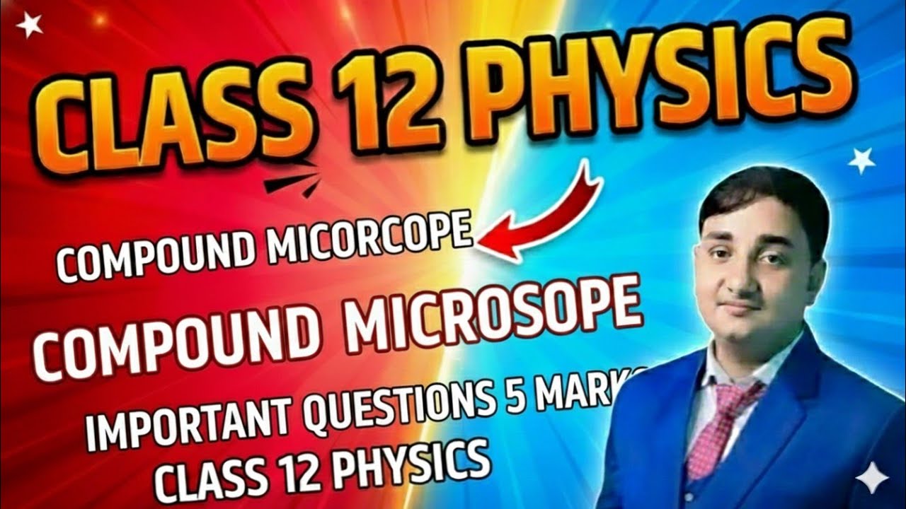 ||COMPOUND MICROSCOPE FOR CLASS 12TH||