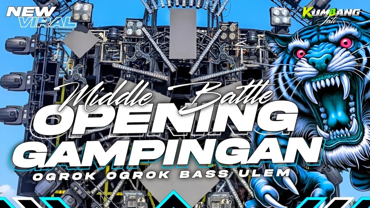 DJ CEK SOUND BATTLE MIDDLE BRUTAL BASS ULEM OPENING CEK SOUND GAMPINGAN 