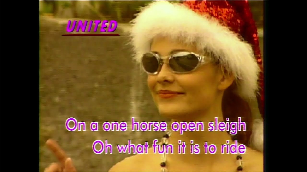 United Karaoke: Christmas Songs For All - Full Laserdisc (Analog Audio) (w/ Kuraray dead side)