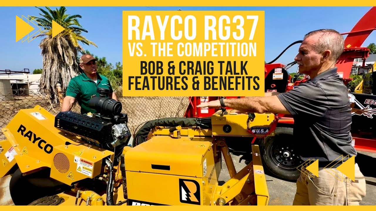 Rayco RG37 VS. Vermeer