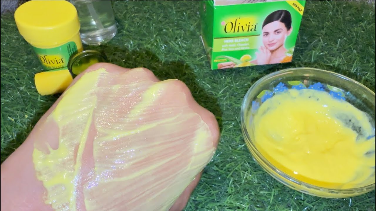 Olivia Bleach kaise kare How To Use #Olivia Herbal Bleach Review #oliviableach 