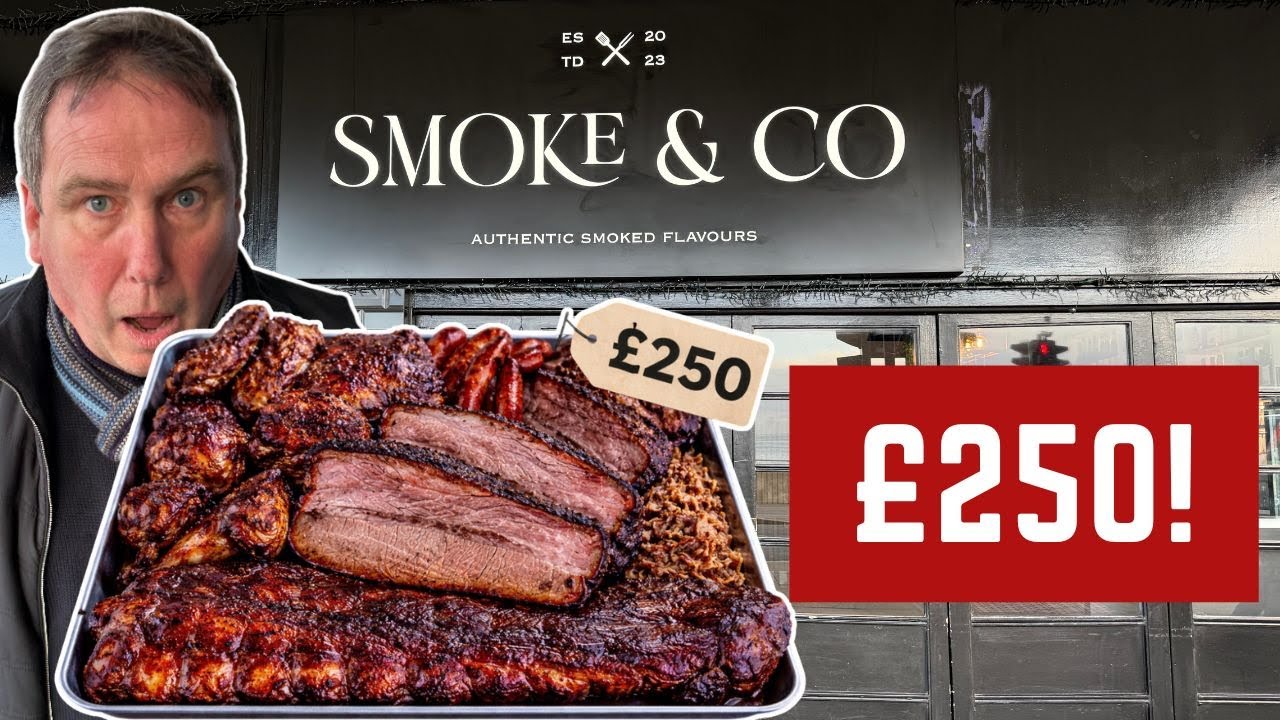 I Review The UK's Most Expensive BBQ! £250 Mega Platter!!